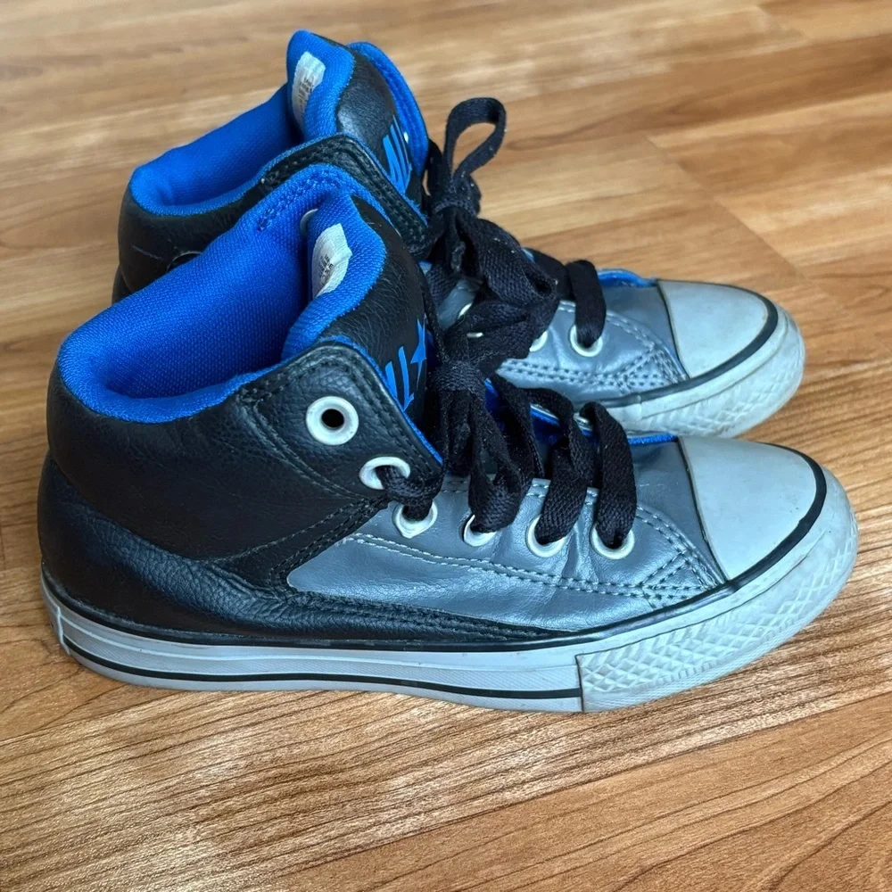 Converse Junior CT High Street sneakers grey and blue Kids High-Top Size 13